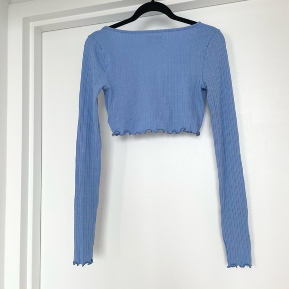 NWOT Urban Outfitters Chance Cropped Cardigan - Picture 10 of 13